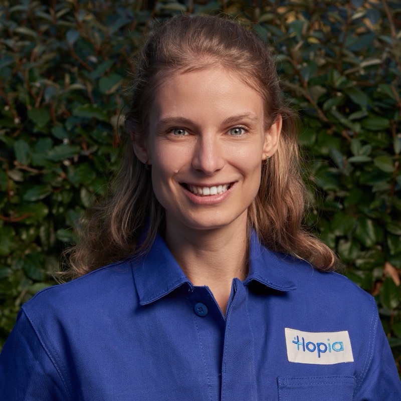Victoire Bach, cofondatrice et CEO d'Hopia